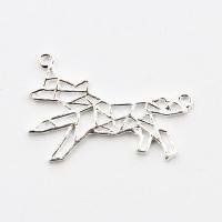 Zawieszka srebrna origami fox Zawieszka srebrna origami fox