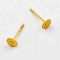 Baza do kolczyków stal nierdzewna złota 12 x 5 mm Baza do kolczyków stal nierdzewna złota 12 x 5 mm
