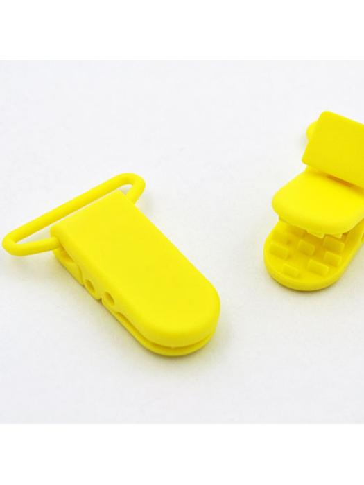 Pacifier Clip yellow