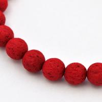 Lawa wulkaniczna gładka czerwona Lawa wulkaniczna gładka czerwona