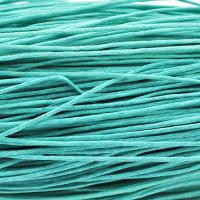Sznurek woskowany turquoise 1 mm  Sznurek woskowany turquoise 1 mm
