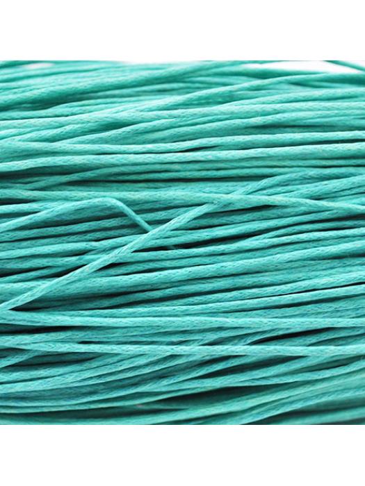 Sznurek woskowany turquoise 1 mm 