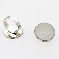 Baza pierścionka okrągła srebrna  20 mm Baza pierścionka okrągła srebrna  20 mm