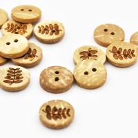 Guzik kokosowy listki