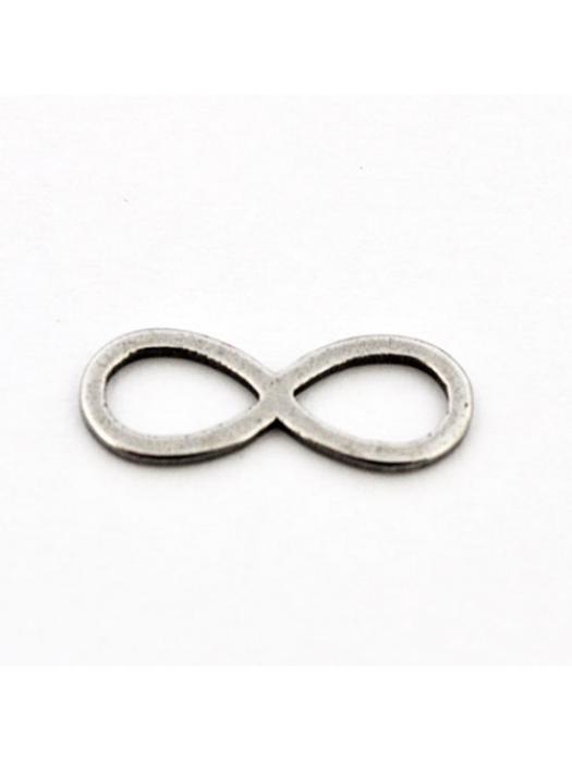 Pendant Stainless Steel silver infinity