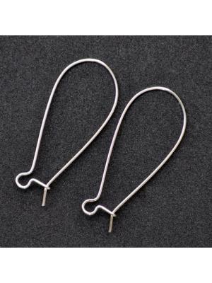 Bigle długie srebrne