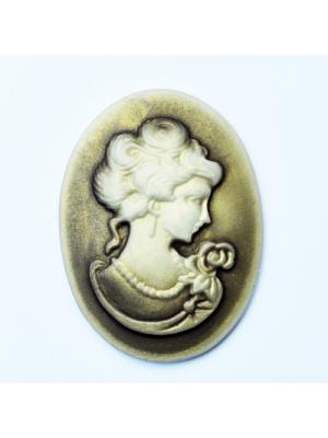 Kamea jasnobrązowa 30 x 40 mm Kamea jasnobrązowa 30 x 40 mm