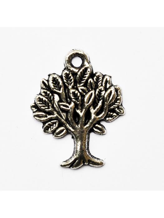 Pendant tree silver