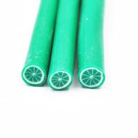 Patyczek Fimo  zielony grejpfrut