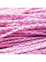 Leather cord pink