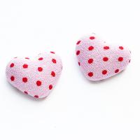 Kaboszon materiałowy serce