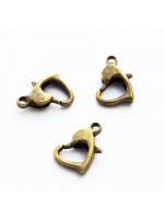 Lobster claw bronze 10 mm