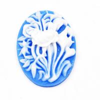 Kaboszon kwiatki 18 x 25 mm