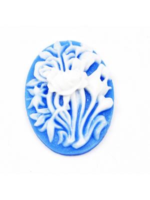 Kaboszon kwiatki 18 x 25 mm Kaboszon kwiatki 18 x 25 mm
