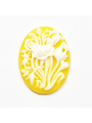 Kaboszon kwiatki 18 x 25 mm