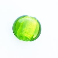 Szkło weneckie limonka pastylka 15 mm Szkło weneckie limonka pastylka 15 mm