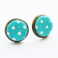 Kaboszon materiałowy mix 2 szt.