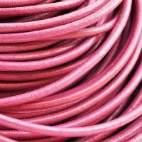 Rzemień różowy 3 mm Rzemień różowy 3 mm