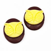 Kaboszon sowa 13 x 18 mm Kaboszon sowa 13 x 18 mm