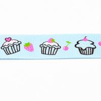 Wstążka muffin niebieska Wstążka muffin niebieska