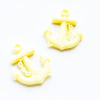 Zawieszka akrylowa kotwica jasnożółta Zawieszka akrylowa kotwica jasnożółta