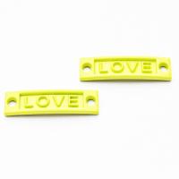 Zawieszka łącznik love żółta Zawieszka łącznik love żółta