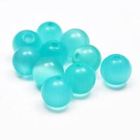 Koralik kocie oko seledynowy 8 mm Koralik kocie oko seledynowy 8 mm