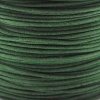 Sznurek satynowy 1mm ciemnozielony