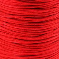 Sznurek satynowy 1mm czerwony